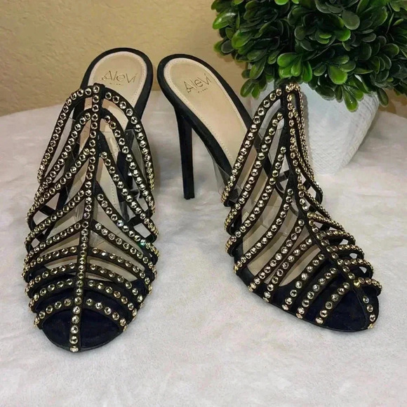 Alevi Alessandra mules shoes Sz 7 - Picture 1 of 9